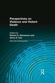 Perspectives on Violence and Violent Death book cover