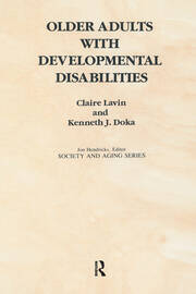 Older Adults with Developmental Disabilities book cover