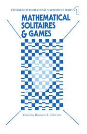 Mathematical Solitaires and Games book cover