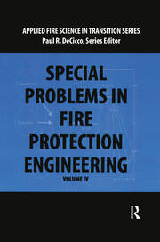 Special Problems in Fire Protection Engineering book cover