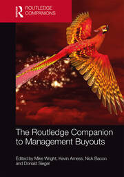 The Routledge Companion to Management Buyouts book cover