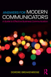 Answers for Modern Communicators: A Guide to Effective Business Communication book cover