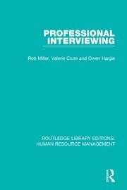 Professional Interviewing book cover