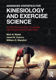 Advanced Statistics for Kinesiology and Exercise Science: A Practical Guide to ANOVA and Regression Analyses book cover