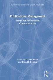 Publications Management: Essays for Professional Communicators book cover