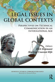 Legal Issues in Global Contexts: Perspectives on Technical Communication in an International Age book cover