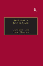 Working in Social Care: A Systemic Approach book cover