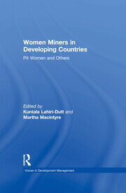 Women Miners in Developing Countries: Pit Women and Others book cover