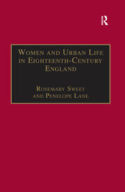 Women and Urban Life in Eighteenth-Century England: 'On the Town' book cover