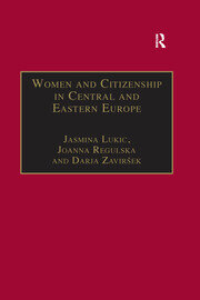 Women and Citizenship in Central and Eastern Europe book cover