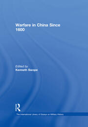 Warfare in China Since 1600 book cover