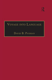 Voyage into Language: Space and the Linguistic Encounter, 1500–1800 book cover