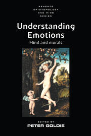 Understanding Emotions: Mind and Morals book cover