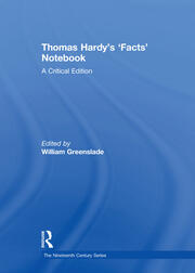 Thomas Hardy’s ‘Facts’ Notebook: A Critical Edition book cover