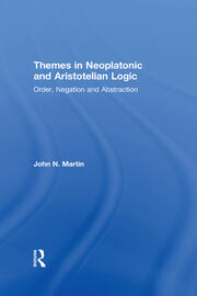 Themes in Neoplatonic and Aristotelian Logic: Order, Negation and Abstraction book cover