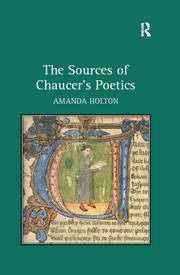 The Sources of Chaucer's Poetics book cover