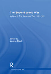 The Second World War: Volume III The Japanese War 1941–1945 book cover