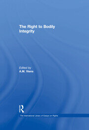 The Right to Bodily Integrity book cover