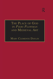 The Place of God in Piers Plowman and Medieval Art book cover