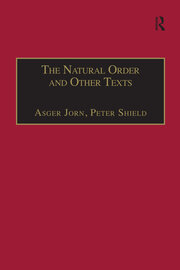 The Natural Order and Other Texts book cover