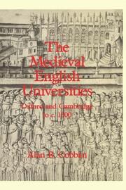 The Medieval English Universities: Oxford and Cambridge to c. 1500 book cover