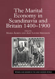 The Marital Economy in Scandinavia and Britain 1400–1900 book cover