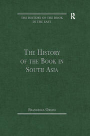 The History of the Book in South Asia book cover