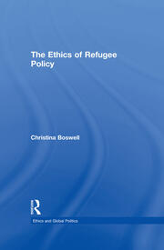 The Ethics of Refugee Policy book cover
