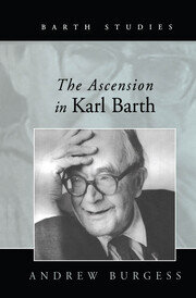 The Ascension in Karl Barth book cover