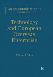 Technology and European Overseas Enterprise: Diffusion, Adaptation and Adoption book cover