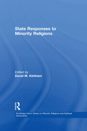 State Responses to Minority Religions book cover