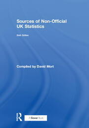 Sources of Non-Official UK Statistics book cover