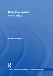 Sounding Values: Selected Essays book cover
