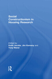 Social Constructionism in Housing Research book cover