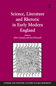 Science, Literature and Rhetoric in Early Modern England book cover