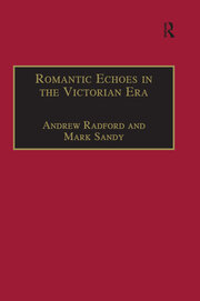 Romantic Echoes in the Victorian Era book cover