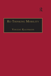 Re-Thinking Mobility: Contemporary Sociology book cover