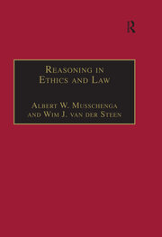 Reasoning in Ethics and Law: The Role of Theory Principles and Facts book cover