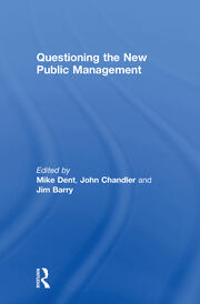 Questioning the New Public Management book cover