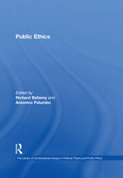 Public Ethics book cover