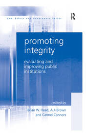 Promoting Integrity: Evaluating and Improving Public Institutions book cover
