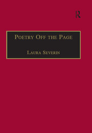 Poetry Off the Page: Twentieth-Century British Women Poets in Performance book cover