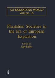 Plantation Societies in the Era of European Expansion book cover