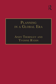 Planning in a Global Era book cover