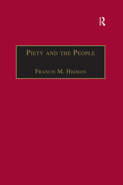 Piety and the People: Religious Printing in French, 1511–1551 book cover