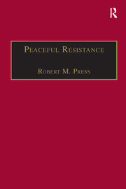Peaceful Resistance: Advancing Human Rights and Democratic Freedoms book cover