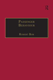 Passenger Behaviour book cover