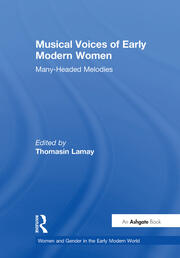 Musical Voices of Early Modern Women: Many-Headed Melodies book cover