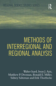 Methods of Interregional and Regional Analysis book cover