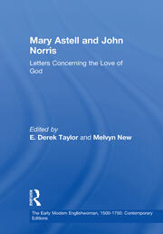 Mary Astell and John Norris: Letters Concerning the Love of God book cover